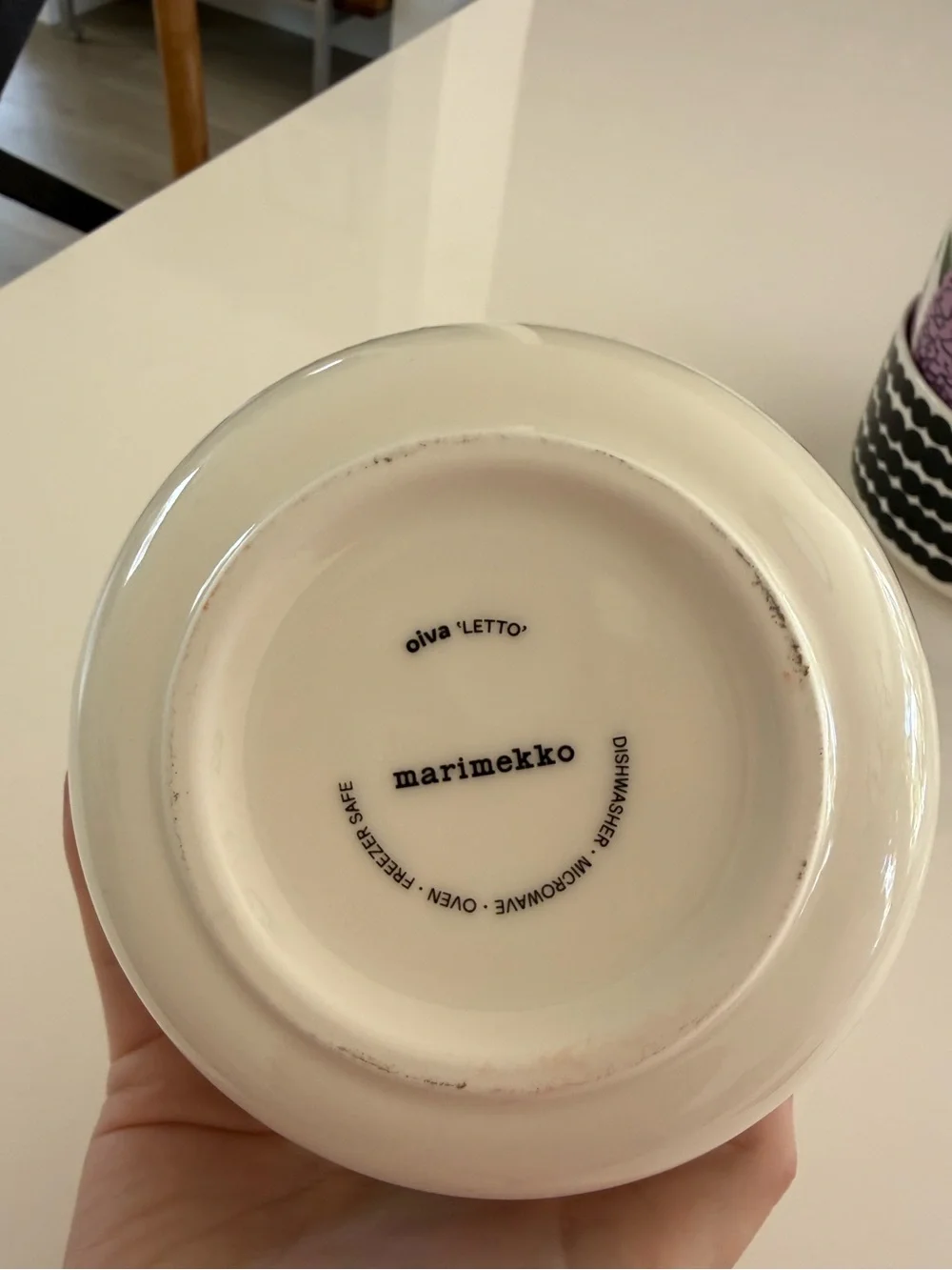 marimekko letto bowl pink wheat ceramic oiva primavera kitchen scandinavian